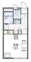 レオパレス羽鳥弐番館の物件間取画像